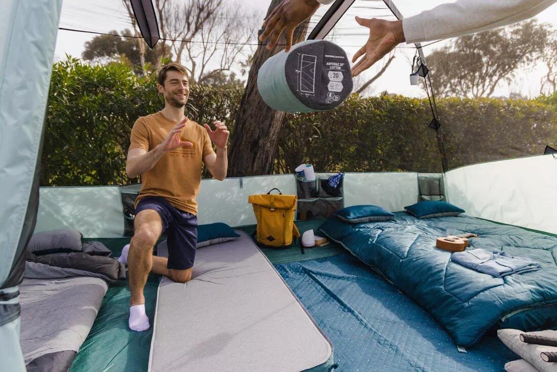 Inflatable Camping Mattress - Ultim Comfort 70 Cm - 1 Person, Grey, No Color, large image number 10