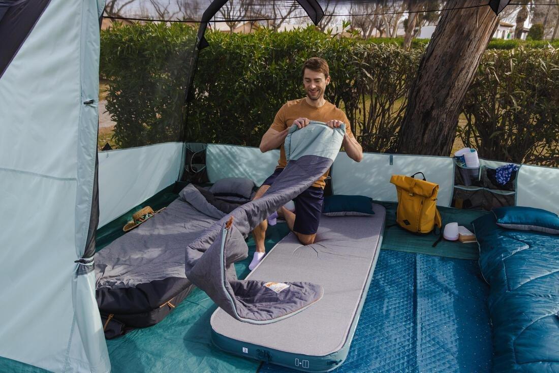 Inflatable Camping Mattress - Ultim Comfort 70 Cm - 1 Person, Grey, No Color, large image number 11
