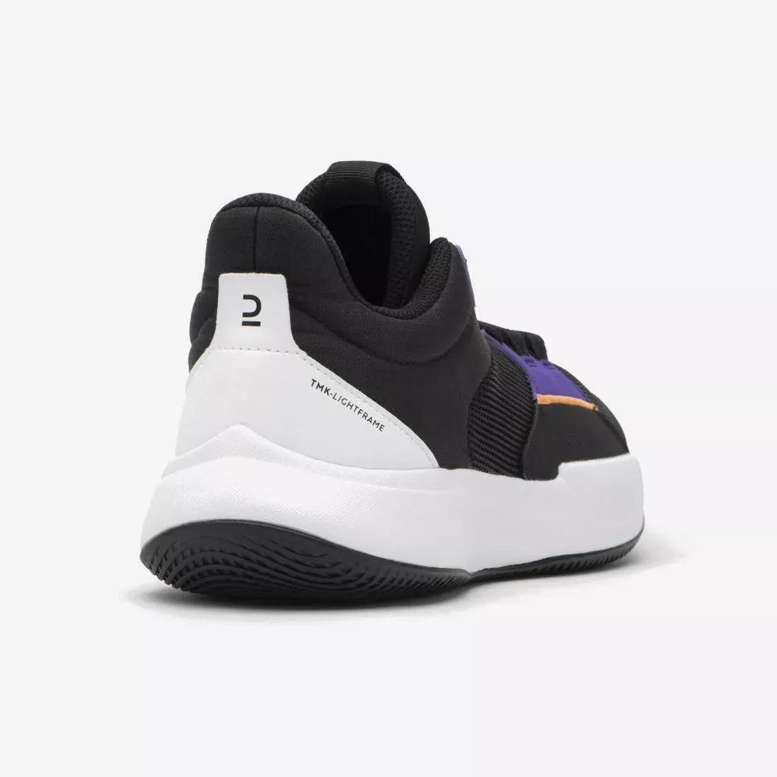 Adults Unisex Basketball Shoes - Fast 500 Low, Black, No Color, large image number 8