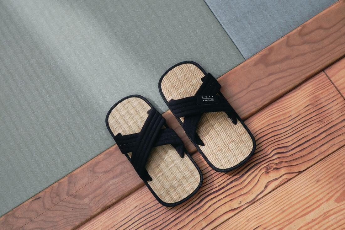 Unisex Accessories Zori Sandals, Black, , large image number 1