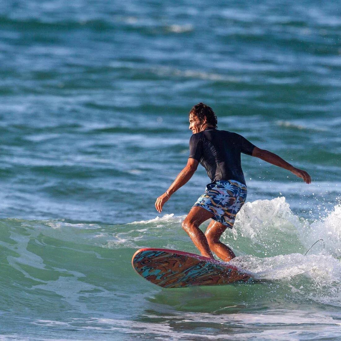 Men Boardshort Surf - 500, Blue, , large image number 2