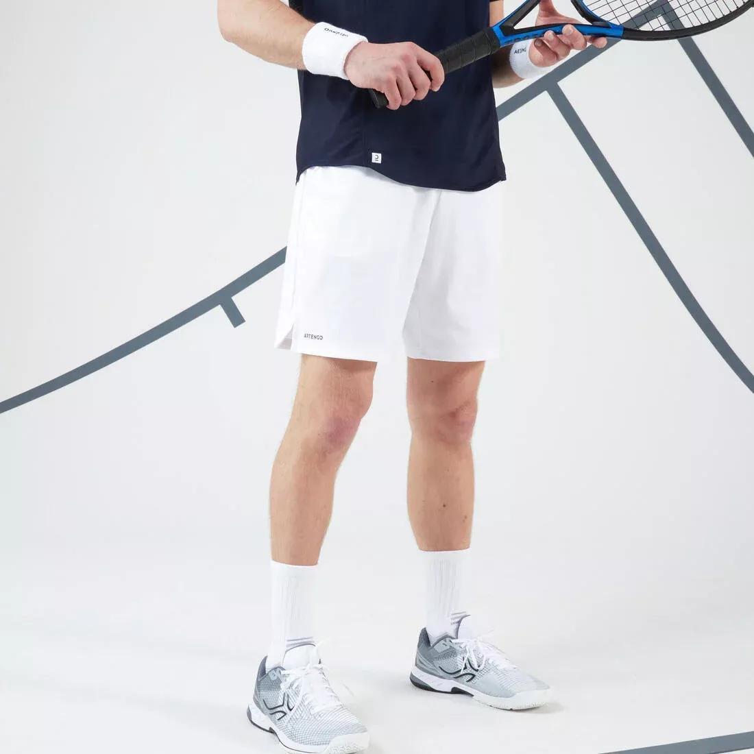 Men's Tennis T-Shirt, Asphalt Blue, No Color, large image number 3