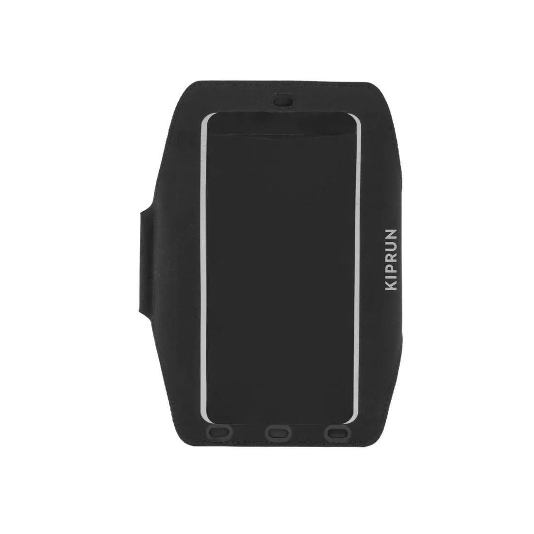 Unisex Smartphone And Big Phone Running Armband, Black, No Color, large image number 0
