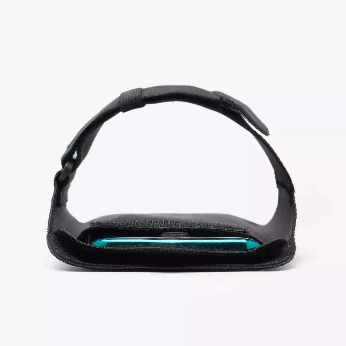 Unisex Smartphone And Big Phone Running Armband, Black, No Color, large image number 10