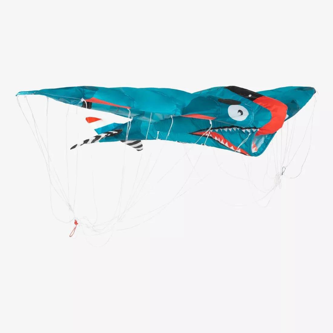 DEFAULT STUNT KITE 3D PLANE 180 for kids - with bar, No Color, large image number 2