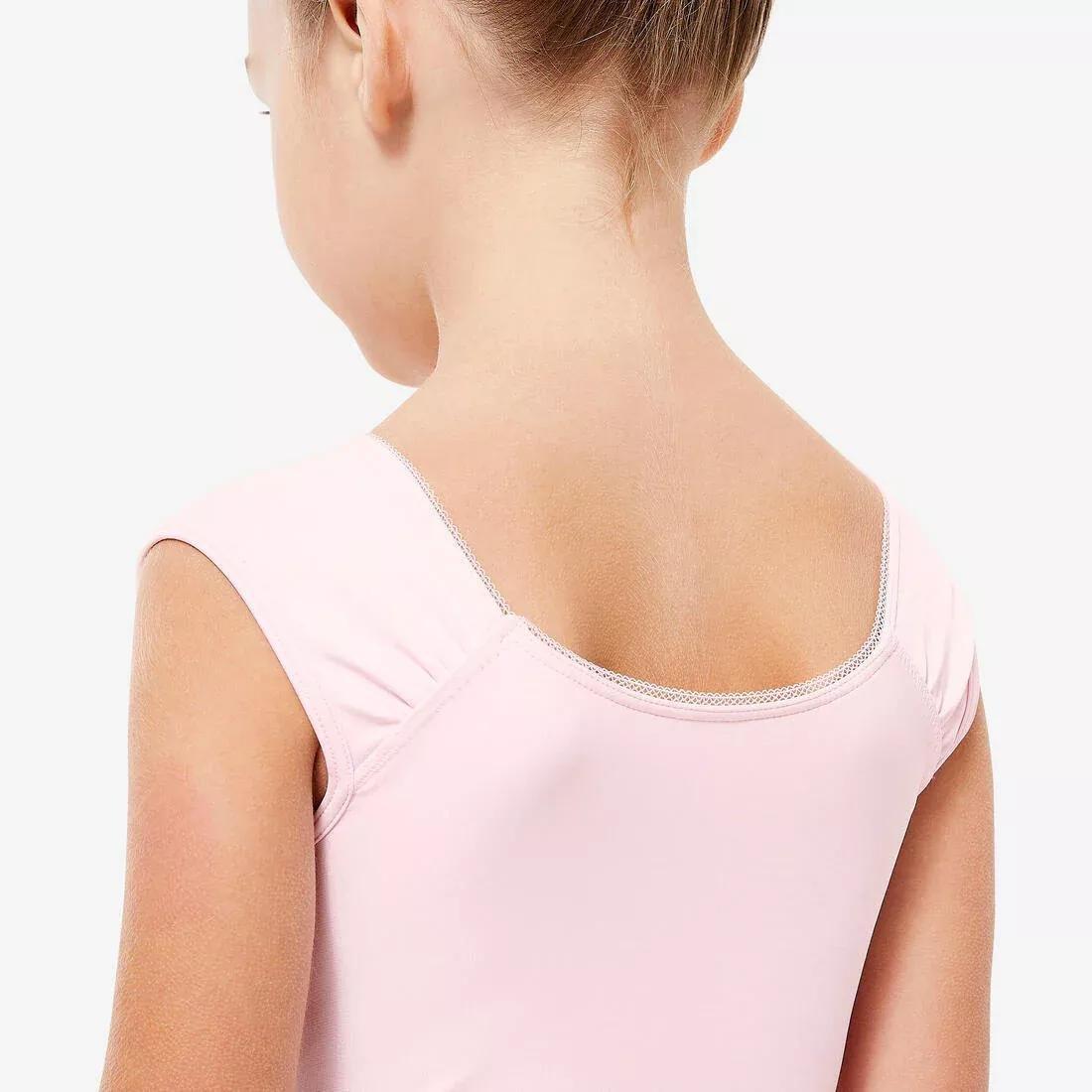 PALE CANDY PINK Short-Sleeved Dance Leotard - Pink, , large image number 3