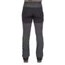 FORCLAZ - S  Mens Water-Repellent And Windproof Mountain Trekking Trousers Mt900, Carbon Grey