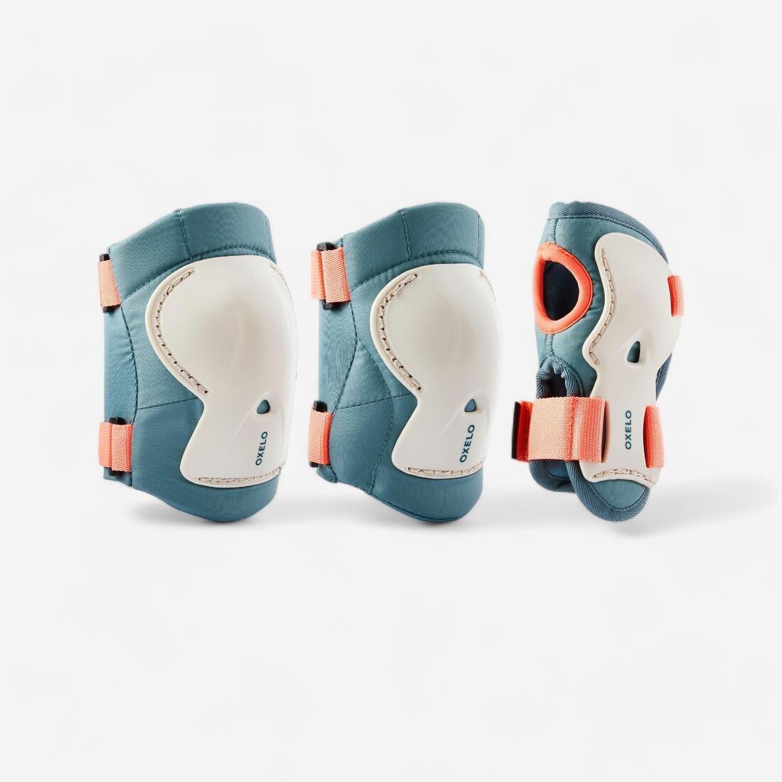 Kids 3x2 Skating Scooter Skateboard Protectors Set - Play, Green, No Color, large image number 2