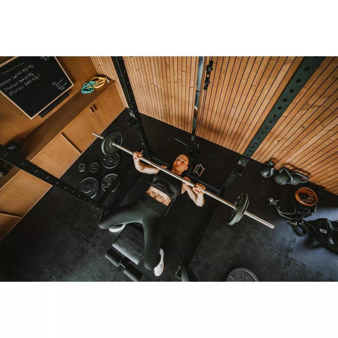 Reinforced Flat / Inclined Weights Bench - 900, Black, No Color, large image number 12