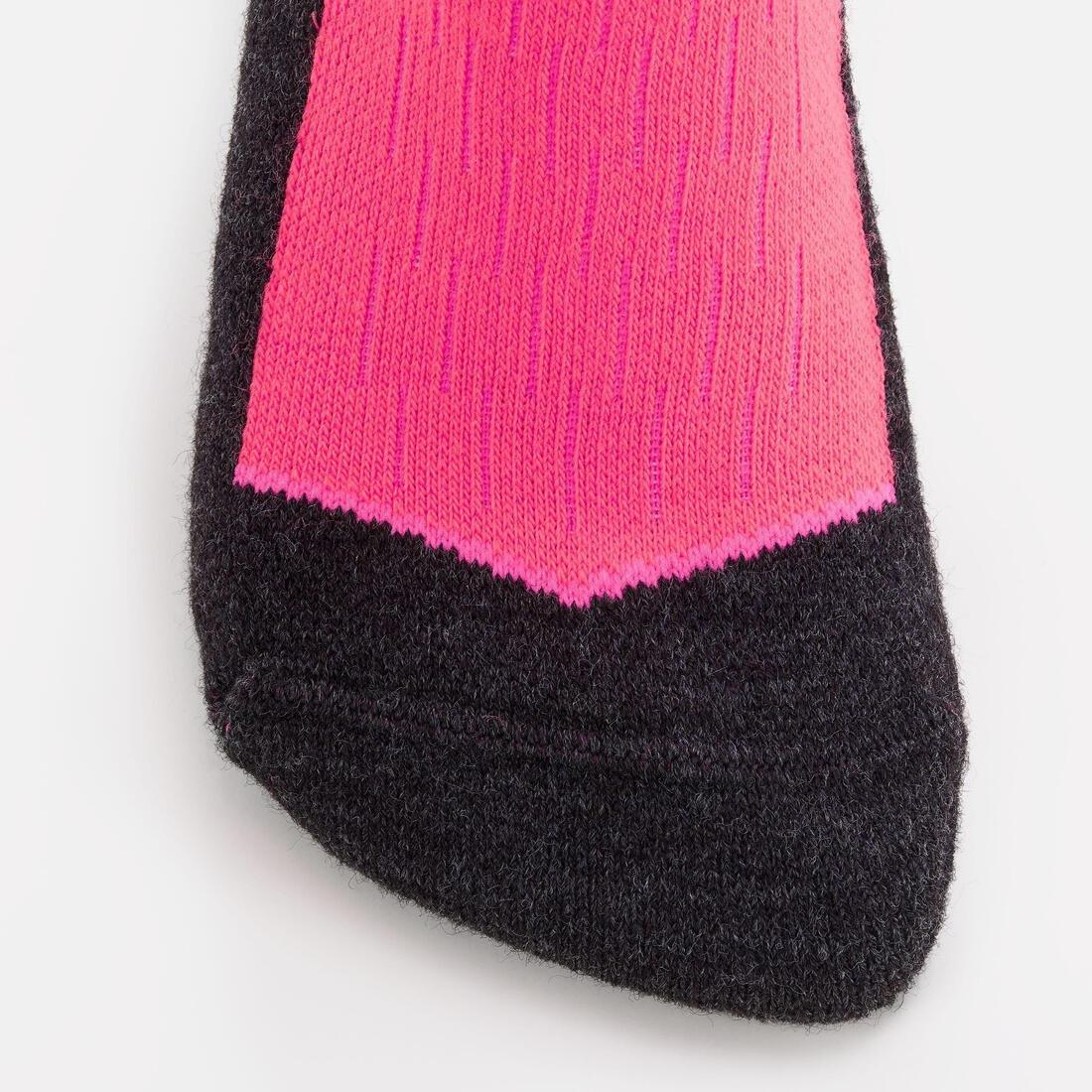 Women Ski Socks - 100 Neon, Pink, , large image number 7