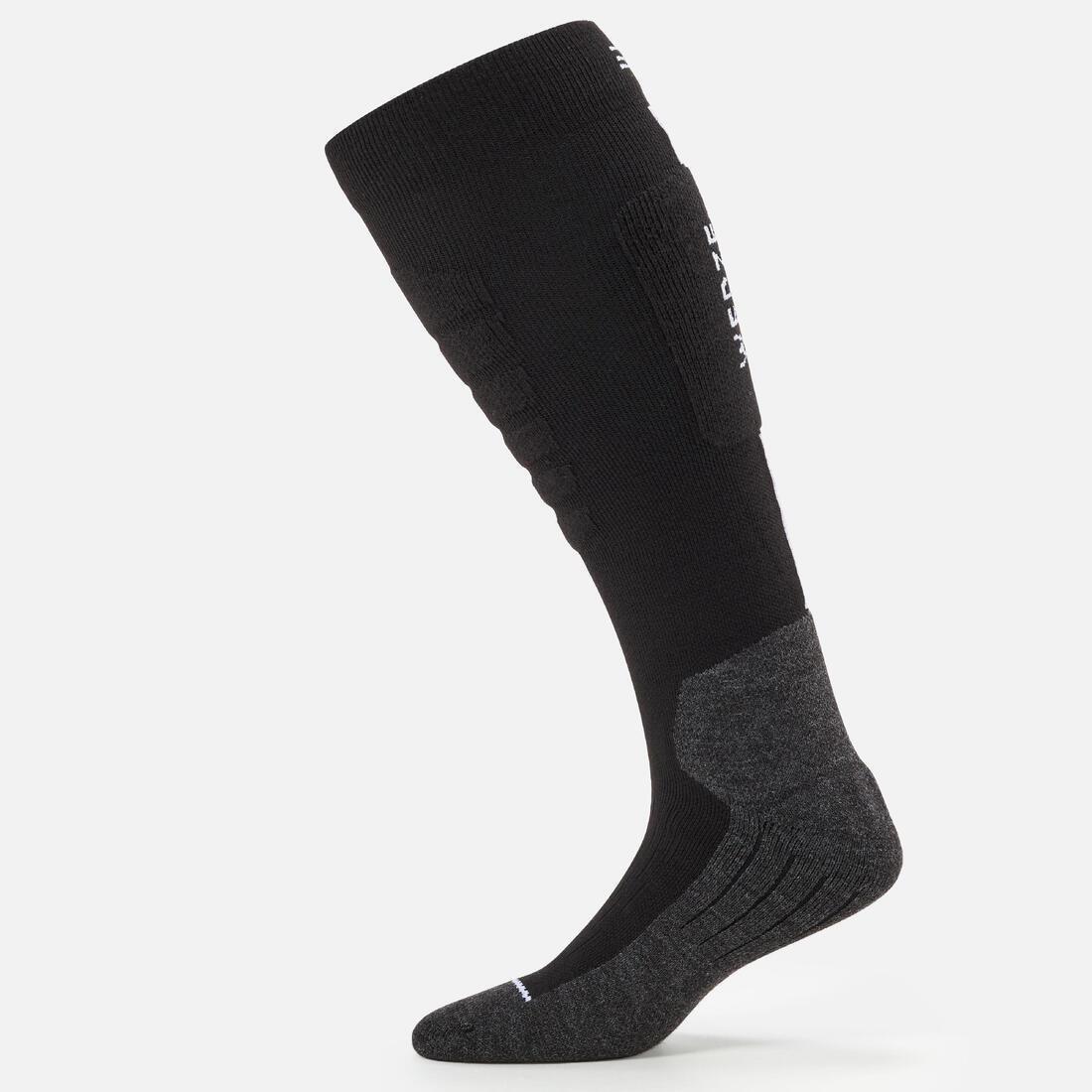 Unisex Ski Socks - 100 Neon, Black, , large image number 4