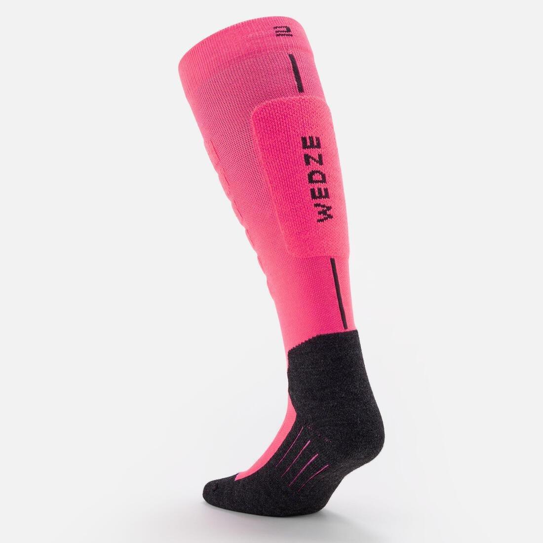 Unisex Ski Socks - 100 Neon, Black, No Color, large image number 13