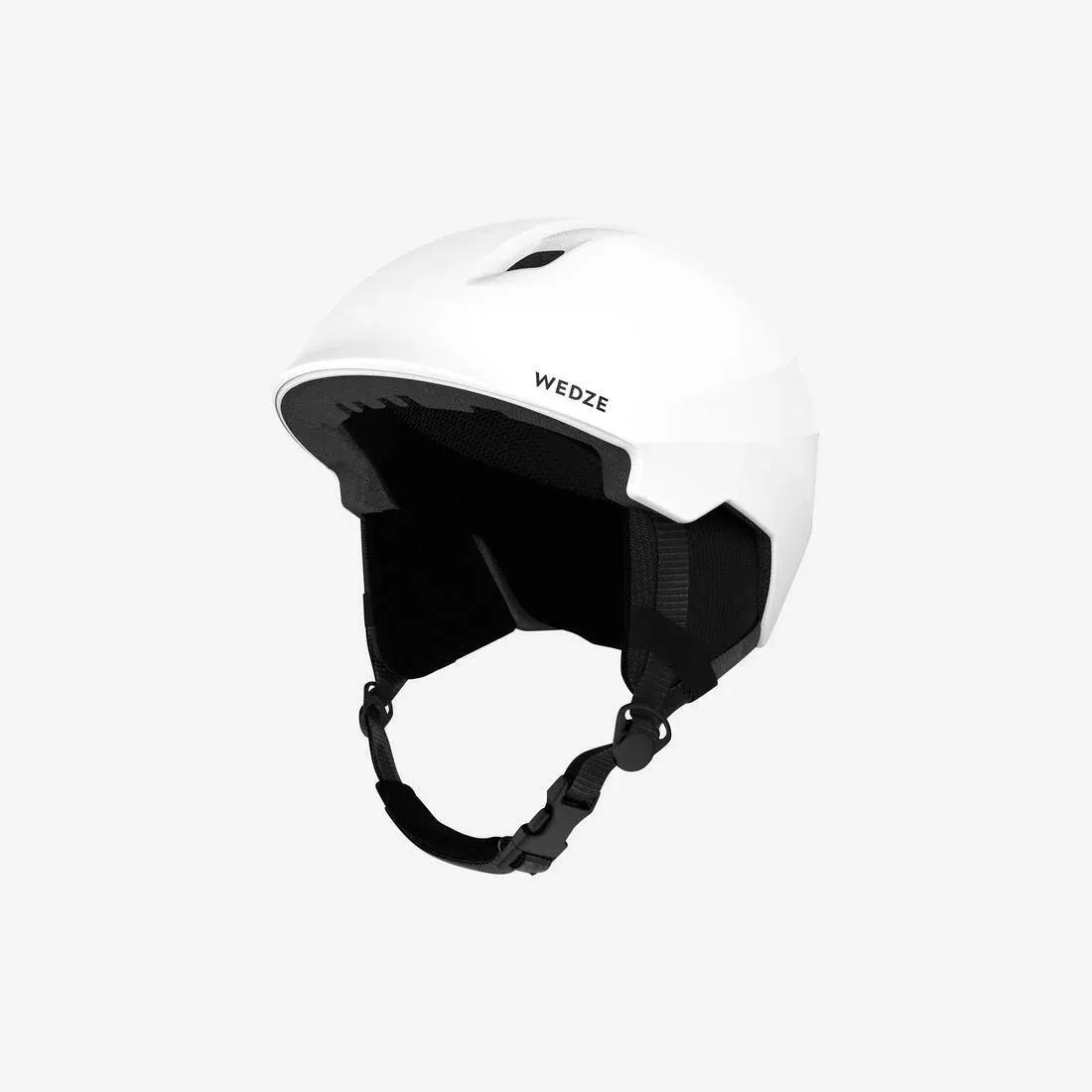 Adult M Downhill Ski Helmet - PST 500, White, 5401_000, medium