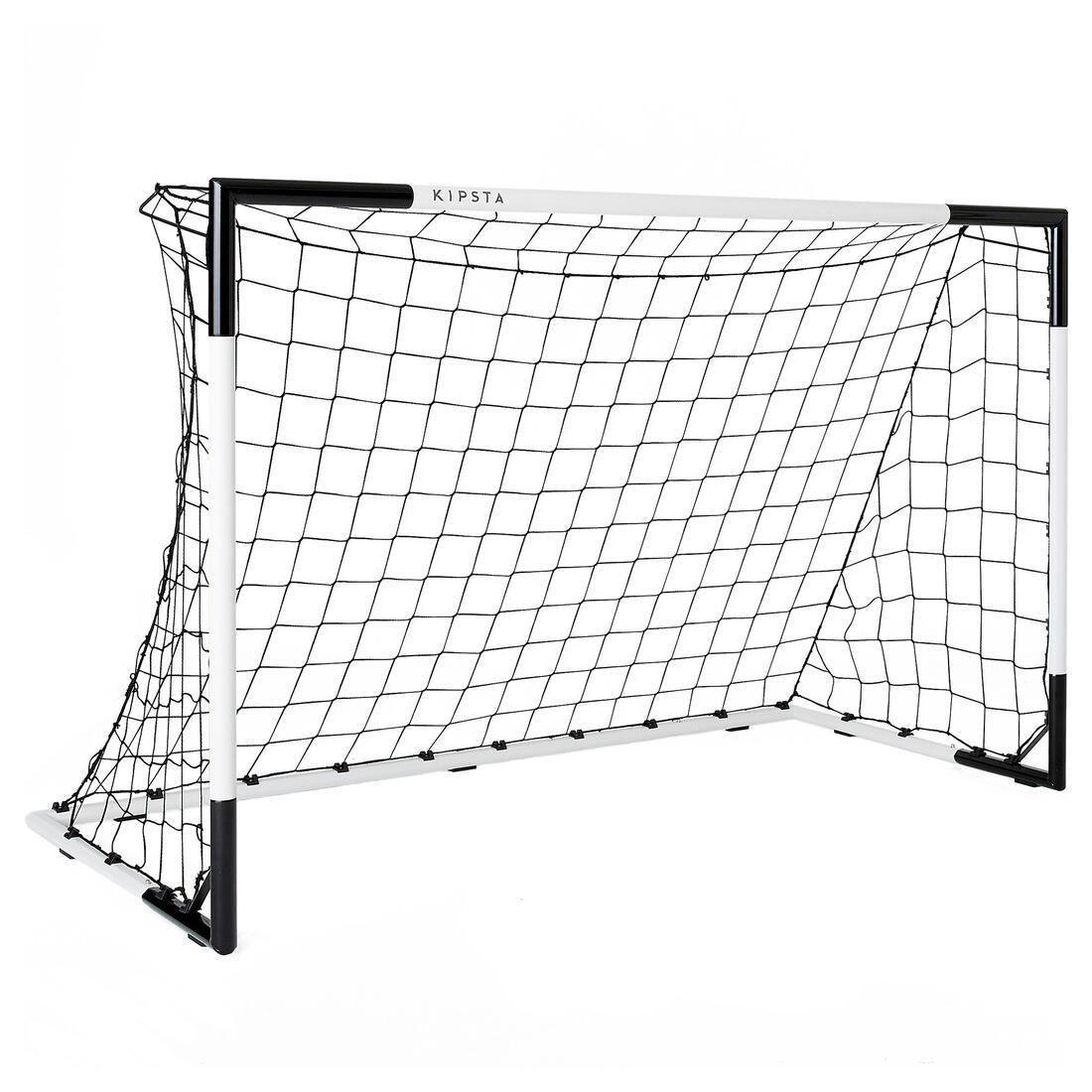 KIPSTA - Football Goal - Size M - 6 X 4 Ft Sg 500, White