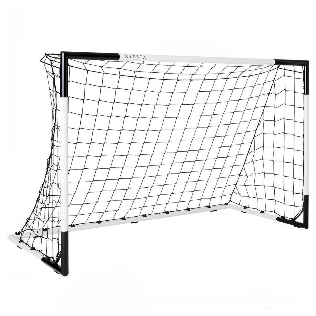 Football Goal - Size M - 6 X 4 Ft Sg 500, White, No Color, large image number 1