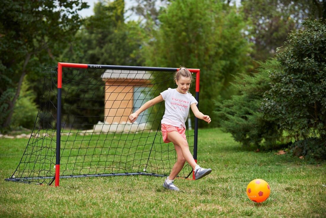KIPSTA--FOOTBALL GOAL SG 500 M WHITE LFP V2, No Color, large image number 5