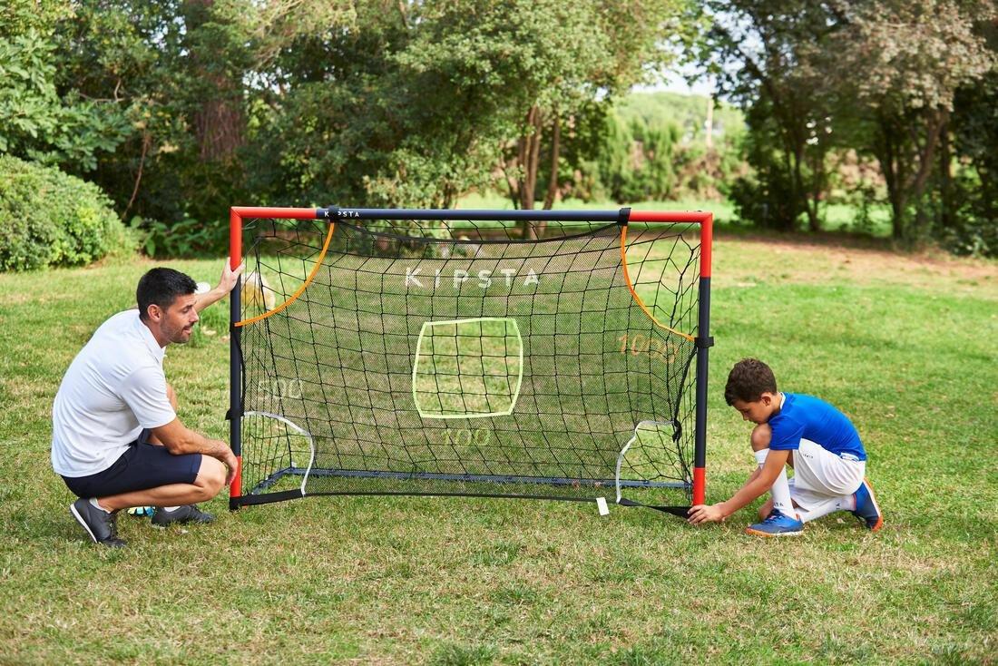 KIPSTA--FOOTBALL GOAL SG 500 M WHITE LFP V2, No Color, large image number 8