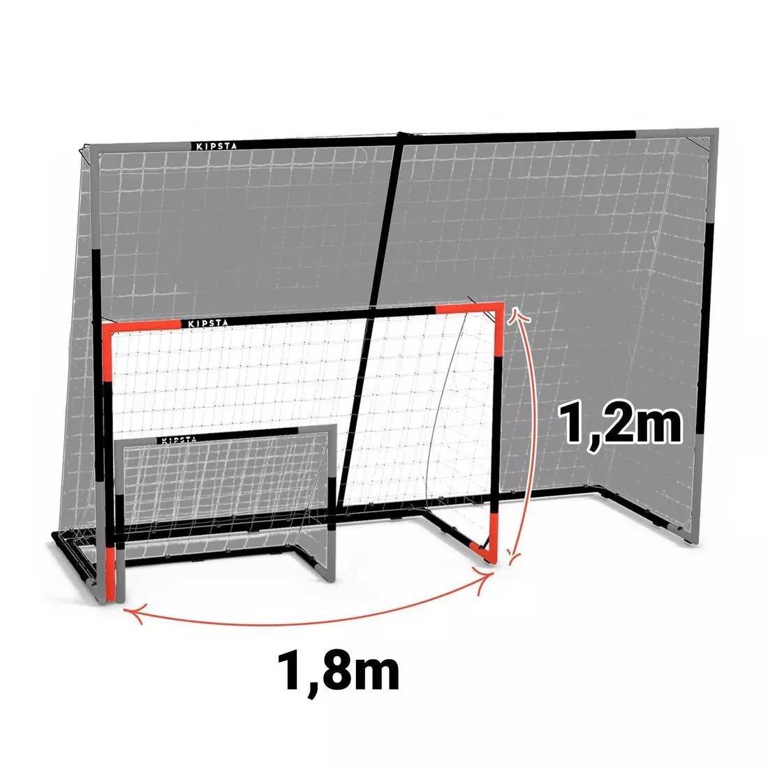 KIPSTA--FOOTBALL GOAL SG 500 M WHITE LFP V2, No Color, large image number 9