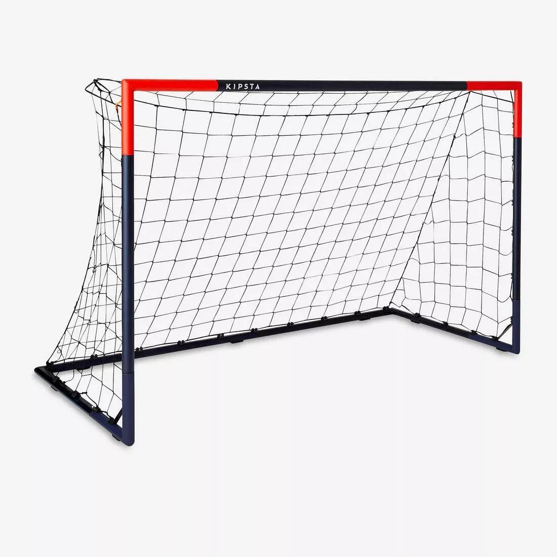 Football Goal - Size M 6 X 4 Ft8 - Sg 500, Navy, No Color, large image number 0
