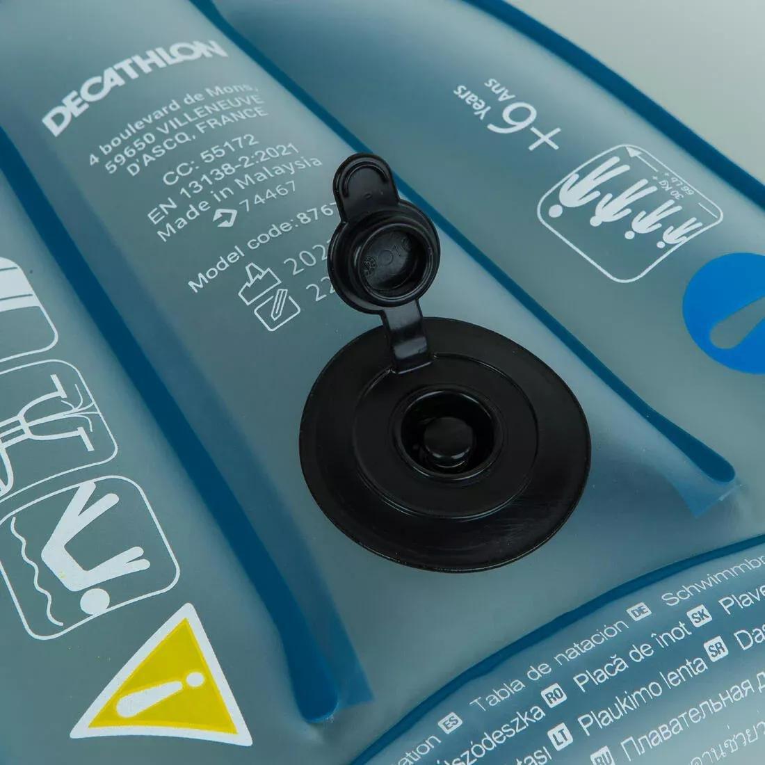 Swimming Board - Compact Inflatable 500, Blue, No Color, large image number 4