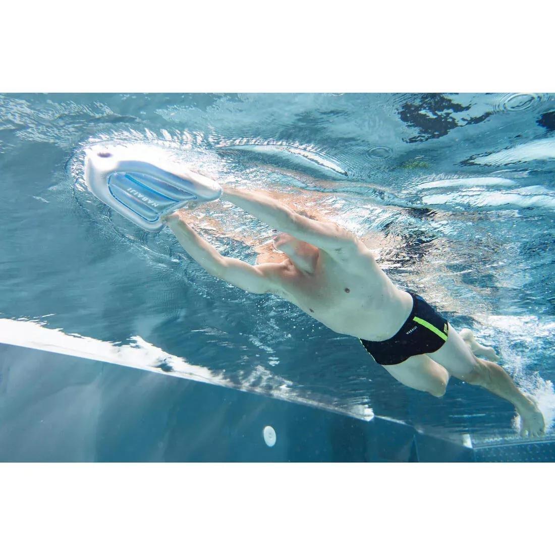 Swimming Board - Compact Inflatable 500, Blue, No Color, large image number 6