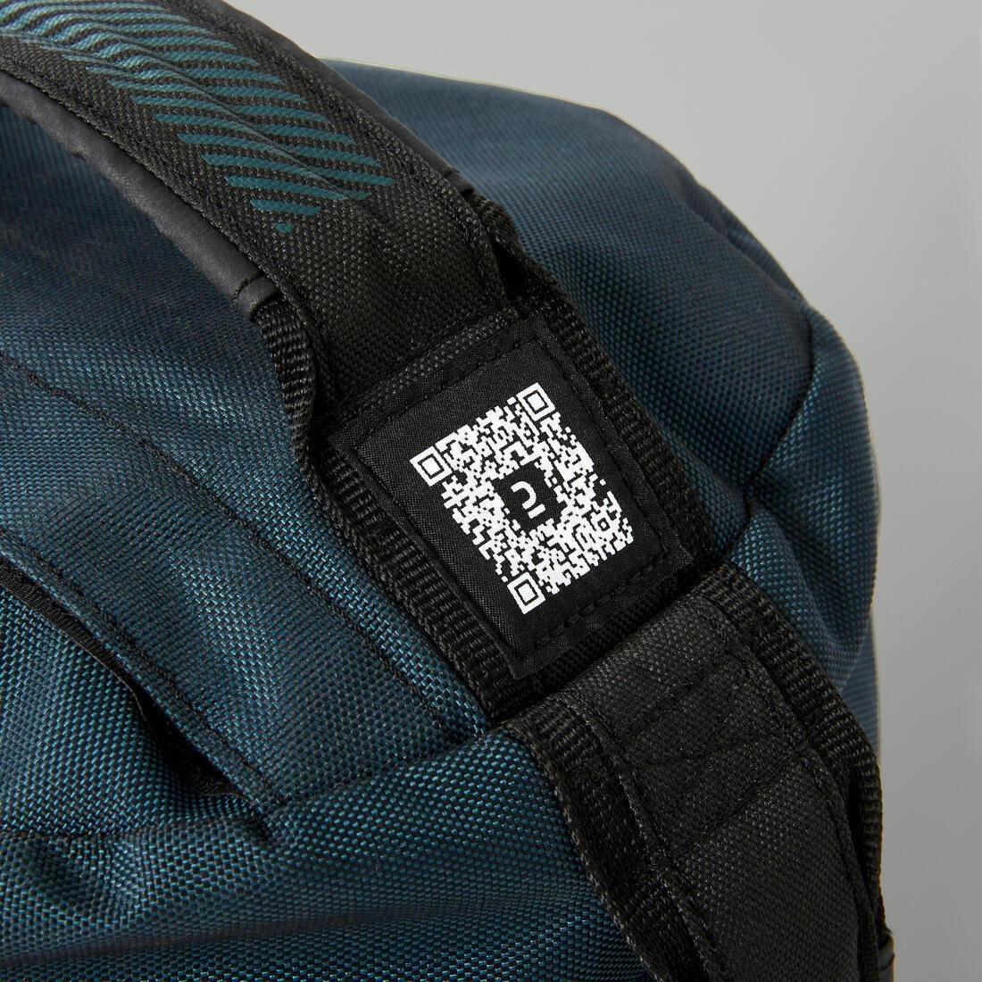 Cross-Training Weighted Bag / Soft Kettlebell - 5 Kg, Blue Grey, No Color, large image number 4