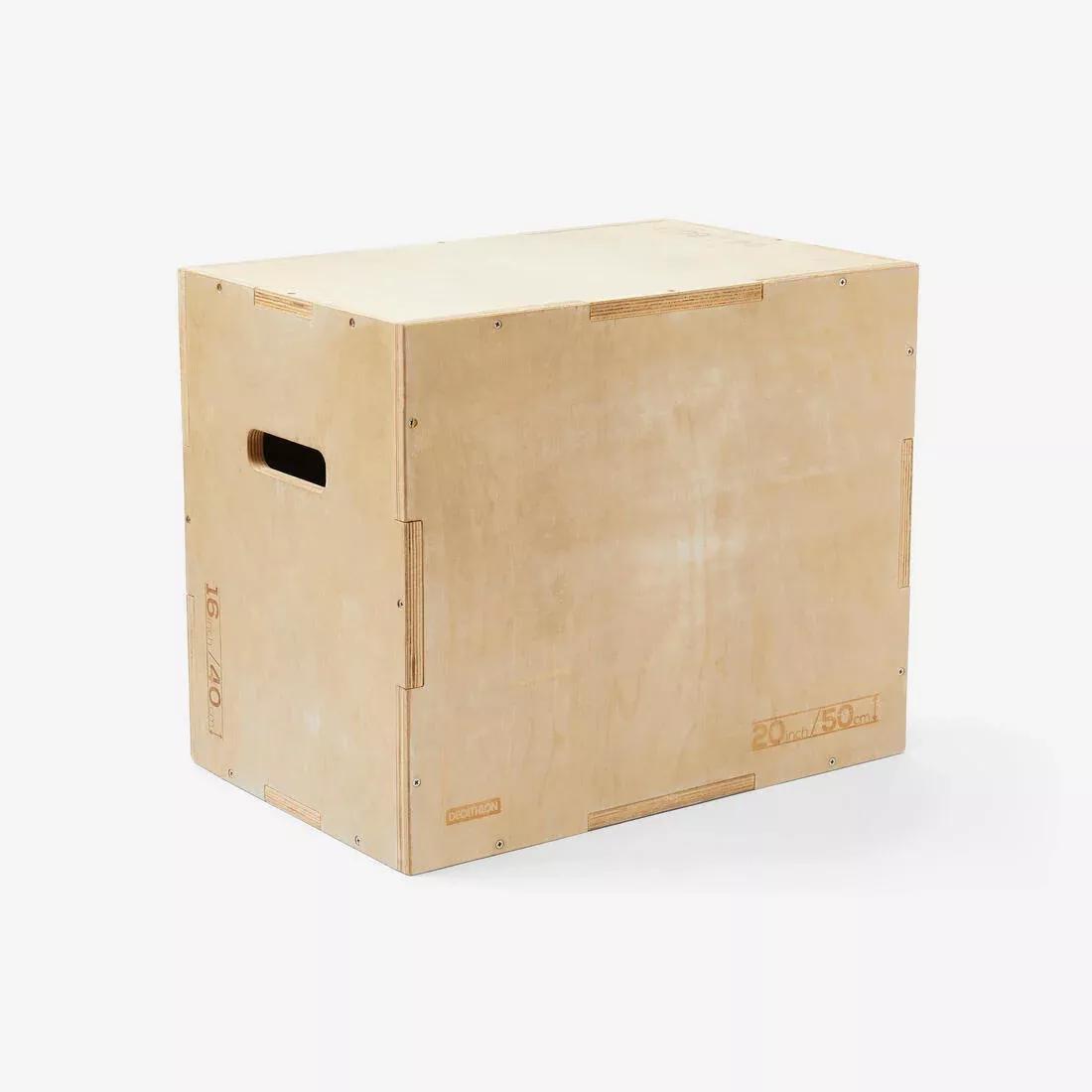 Jump Box / Plyometrics Box, Yellow, No Color, medium