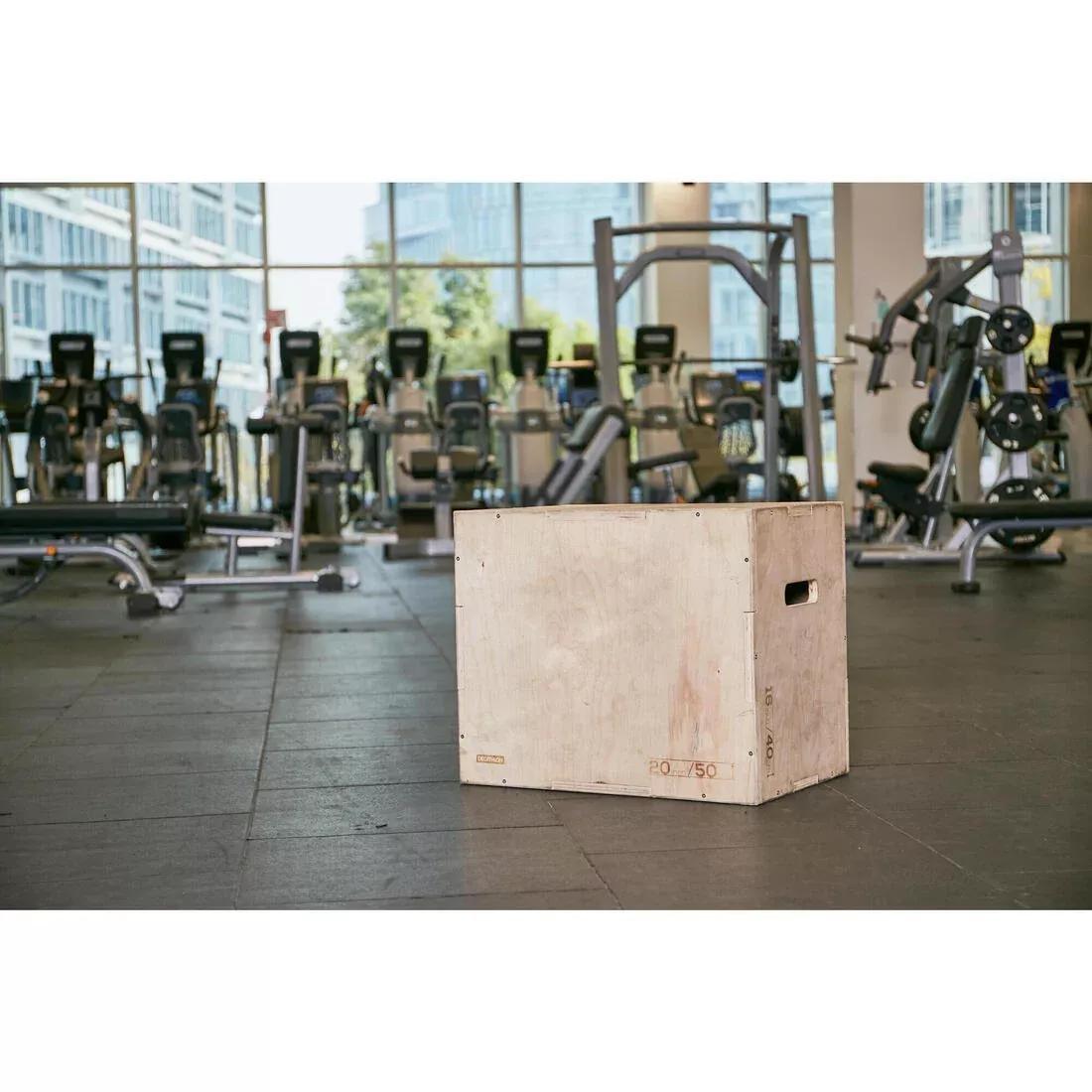 Jump Box / Plyometrics Box, Yellow, No Color, large image number 5