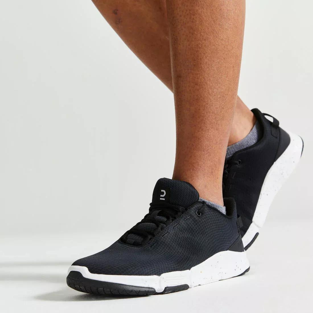 Men Fitness Shoes - 100, Black, No Color, large image number 10