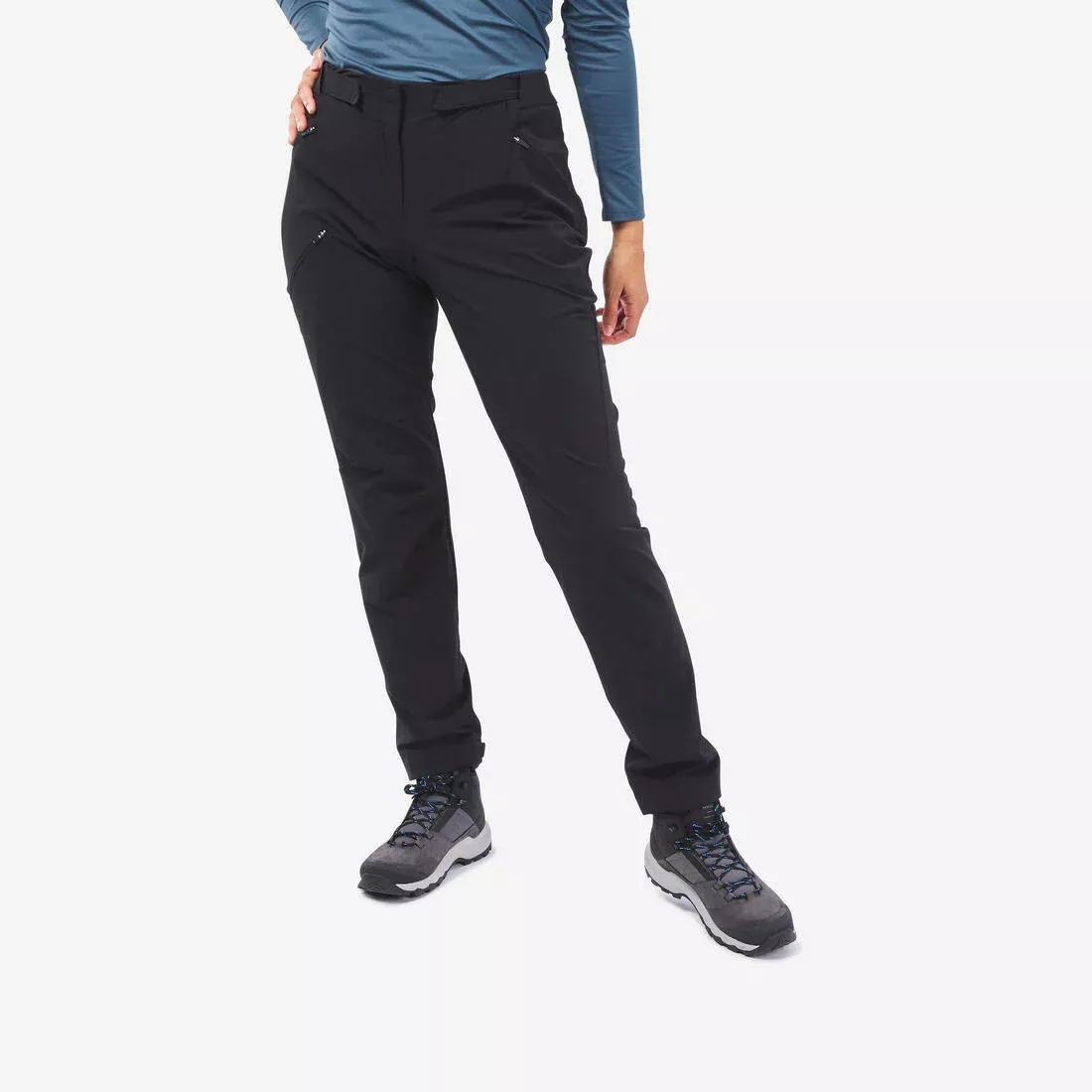HURRICANE BLUE Women's Mountain Walking Trousers - MH500, , large image number 1