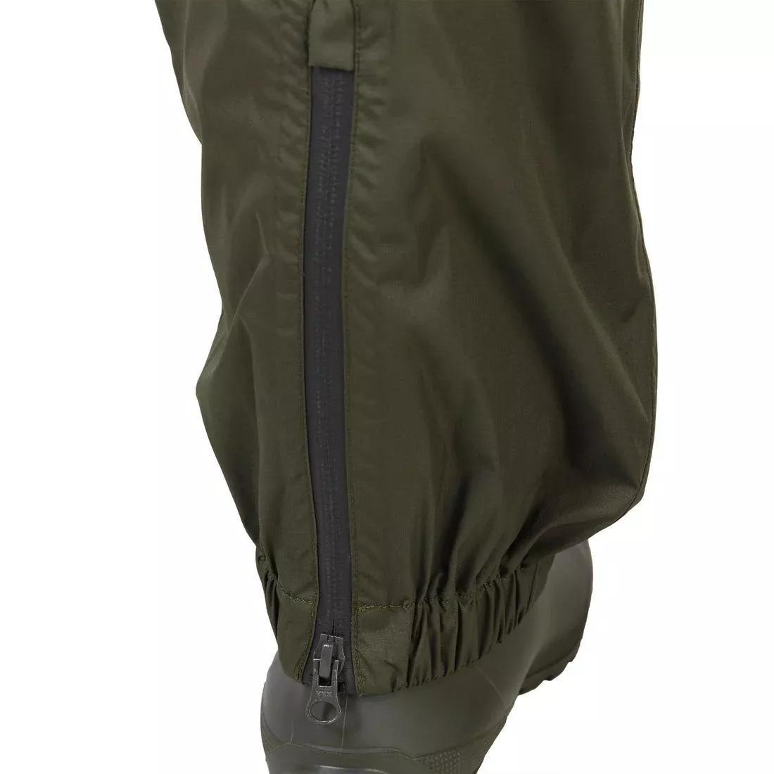 Lightweight Waterproof Overtrousers, Khaki, , large image number 3