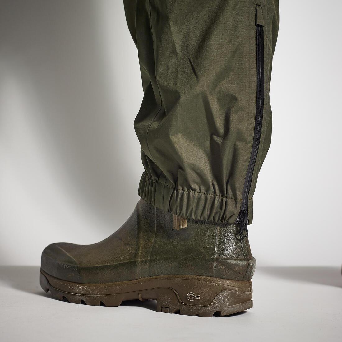 Lightweight Waterproof Overtrousers, Khaki, , large image number 10