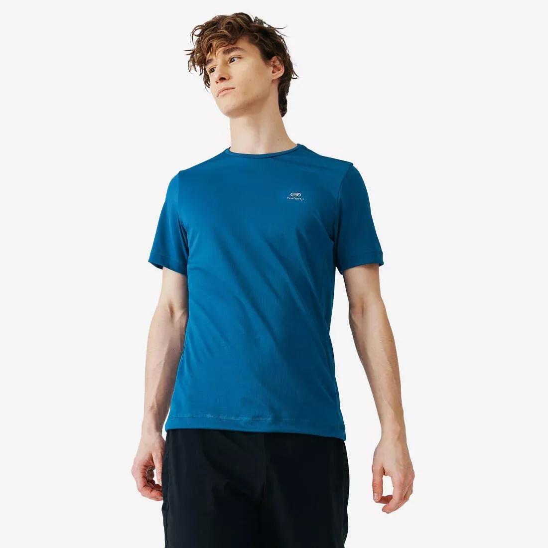 Kiprun 100 Dry Men Breathable Running T-Shirt, Cherry Red, , large image number 11