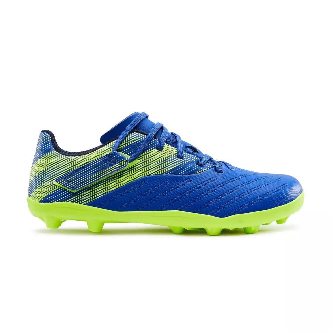 Unisex Kids Rip-Tab Firm Ground Football Boots - Agility 140 Fg, Navy, No Color, large image number 1