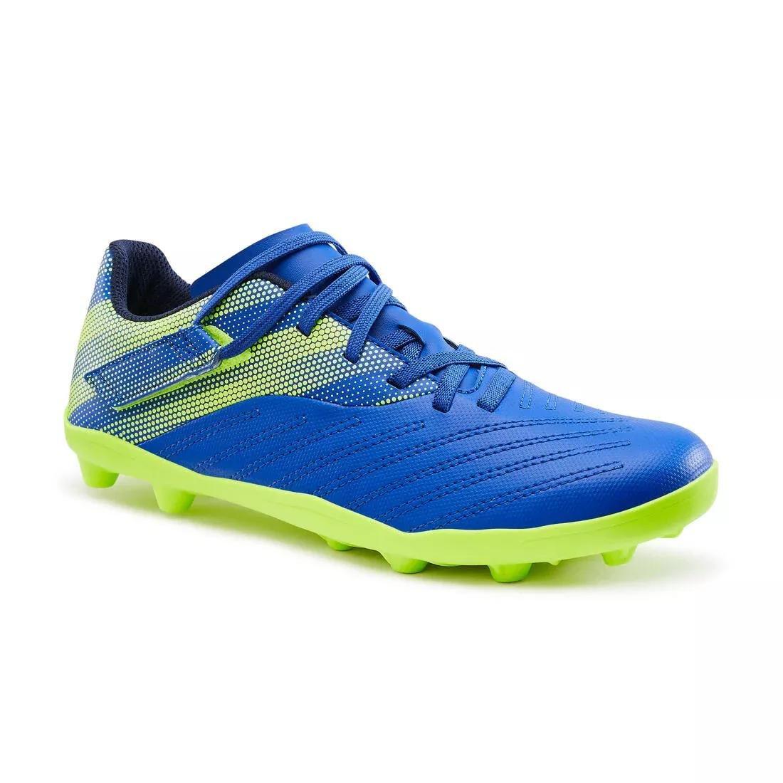 Unisex Kids Rip-Tab Firm Ground Football Boots - Agility 140 Fg, Navy, No Color, large image number 8