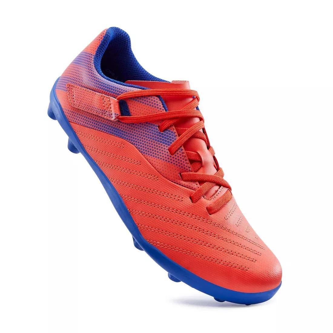Unisex Kids Rip-Tab Firm Ground Football Boots - Agility 140 Fg, Navy, No Color, large image number 11