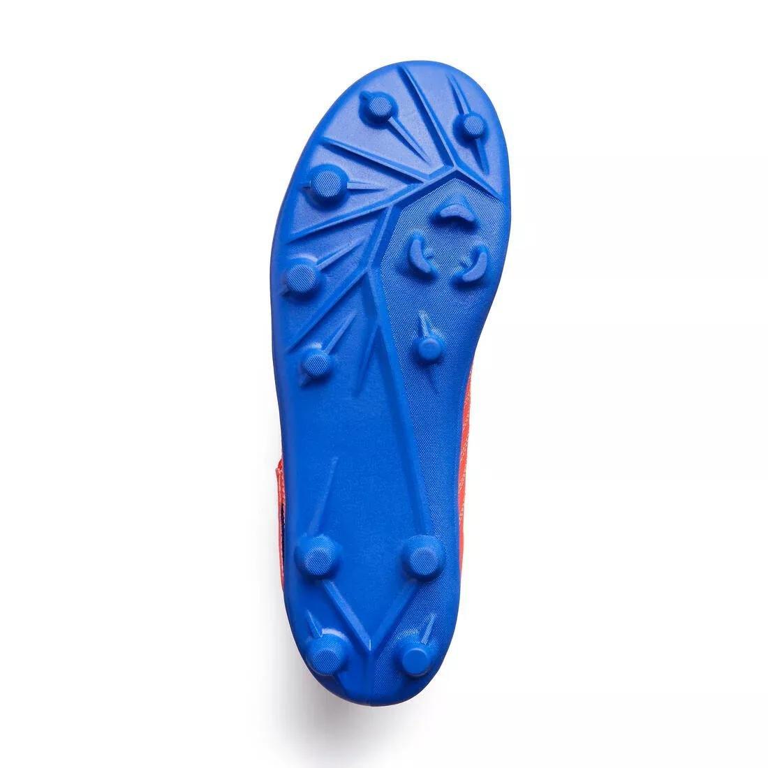 Unisex Kids Rip-Tab Firm Ground Football Boots - Agility 140 Fg, Navy, No Color, large image number 13