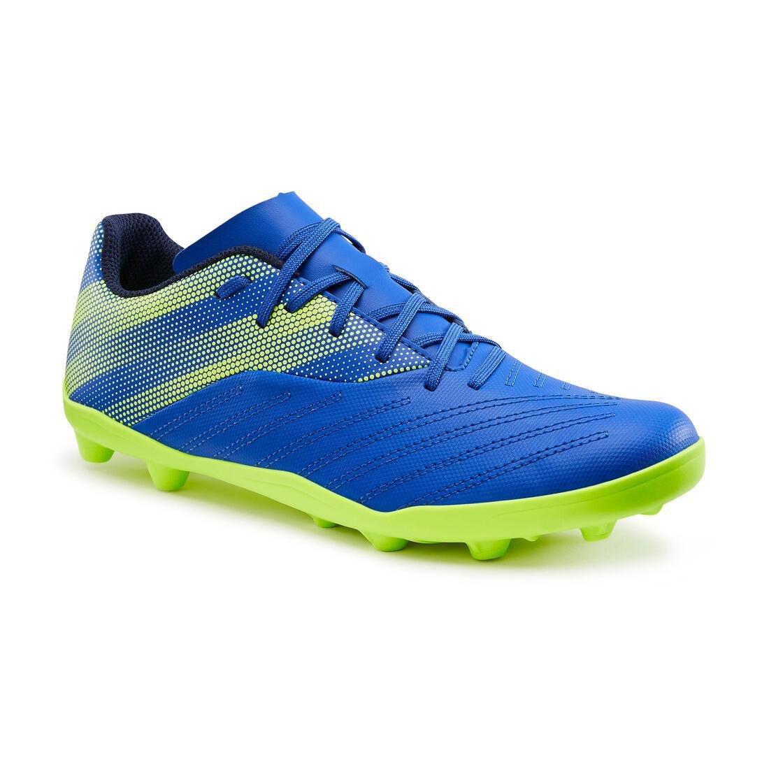 Kids Unisex Lace-Up Firm Ground Football Boots - Agility 140 Fg, Navy, No Color, medium