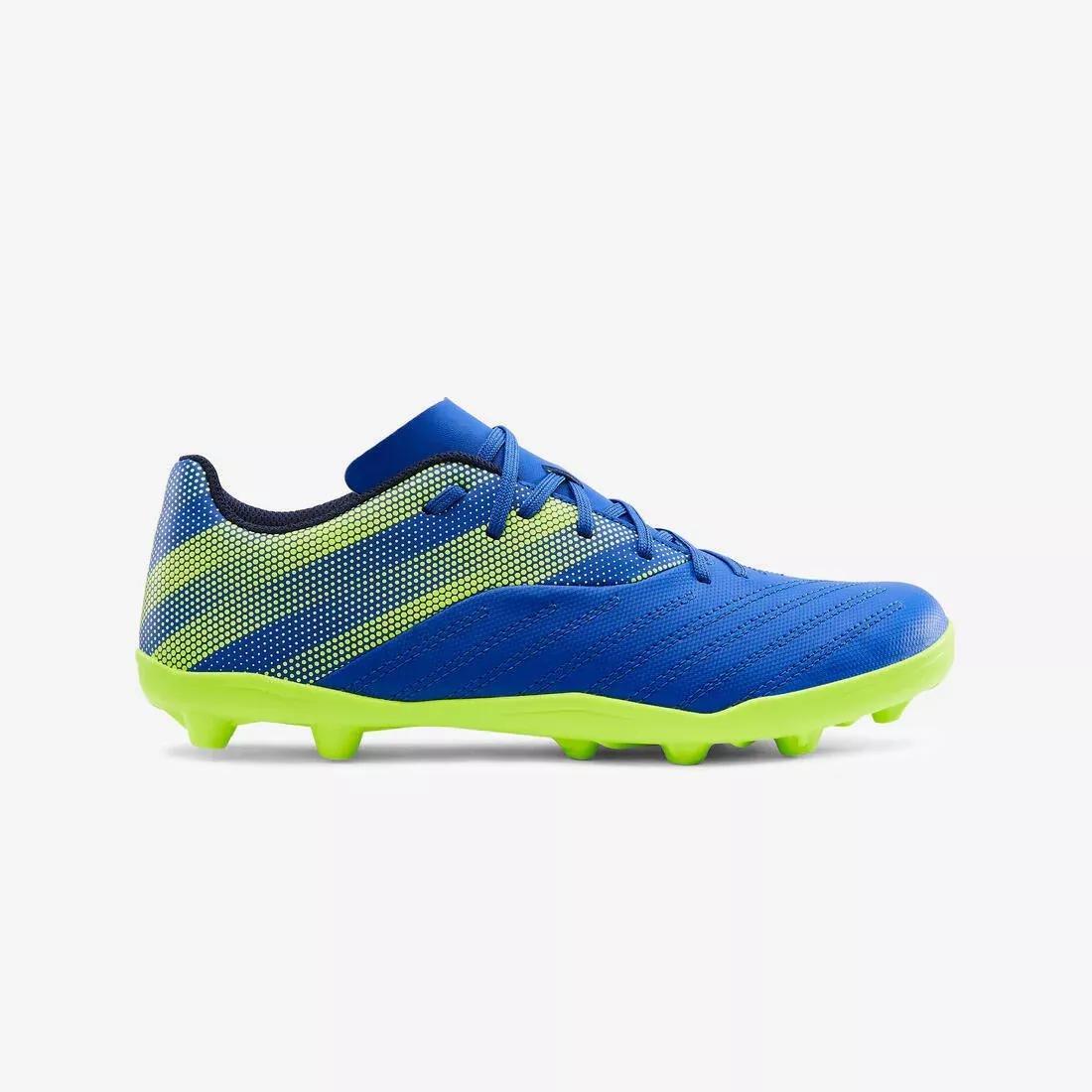 Unisex Kids Lace-Up Firm Ground Football Boots - Agility 140 Fg, Navy, No Color, large image number 1