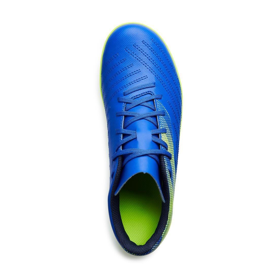Unisex Kids Lace-Up Firm Ground Football Boots - Agility 140 Fg, Navy, No Color, large image number 4