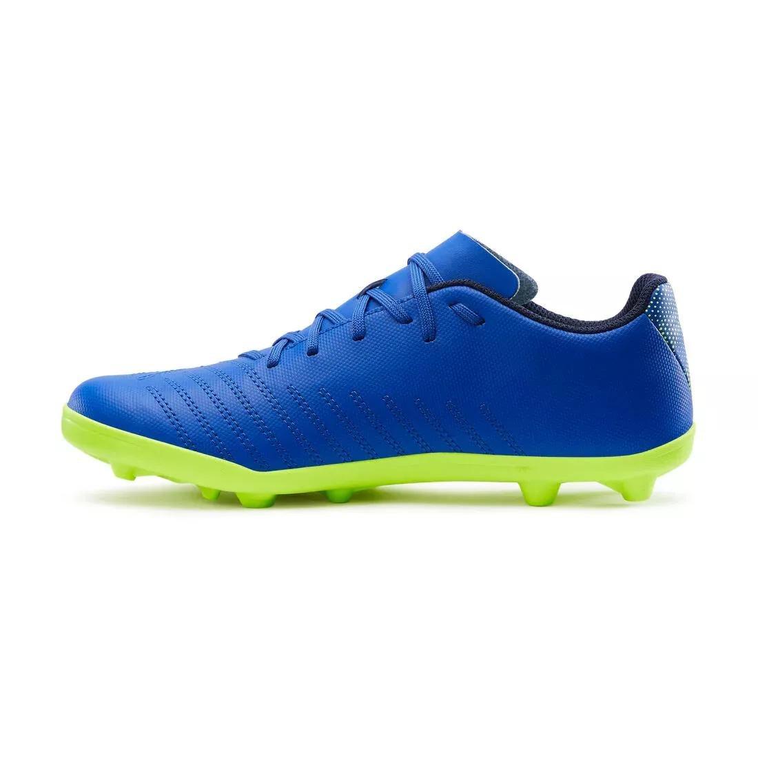 Unisex Kids Lace-Up Firm Ground Football Boots - Agility 140 Fg, Navy, No Color, large image number 5