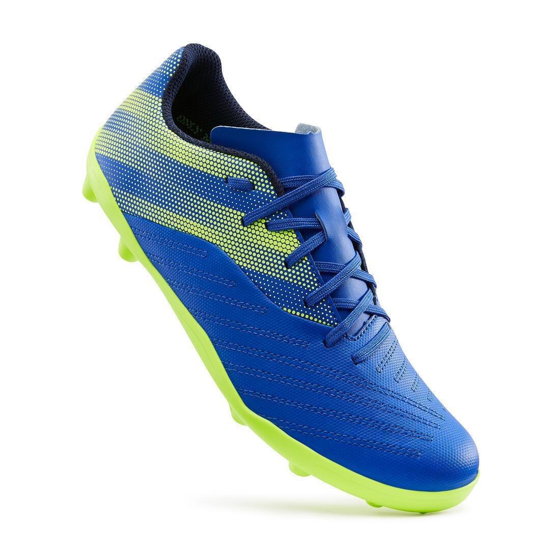 Unisex Kids Lace-Up Firm Ground Football Boots - Agility 140 Fg, Navy, No Color, large image number 7