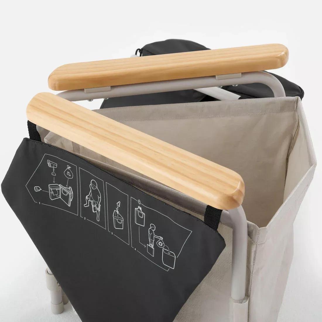 Folding Dry Toilets For Camping, Beige, No Color, large image number 2