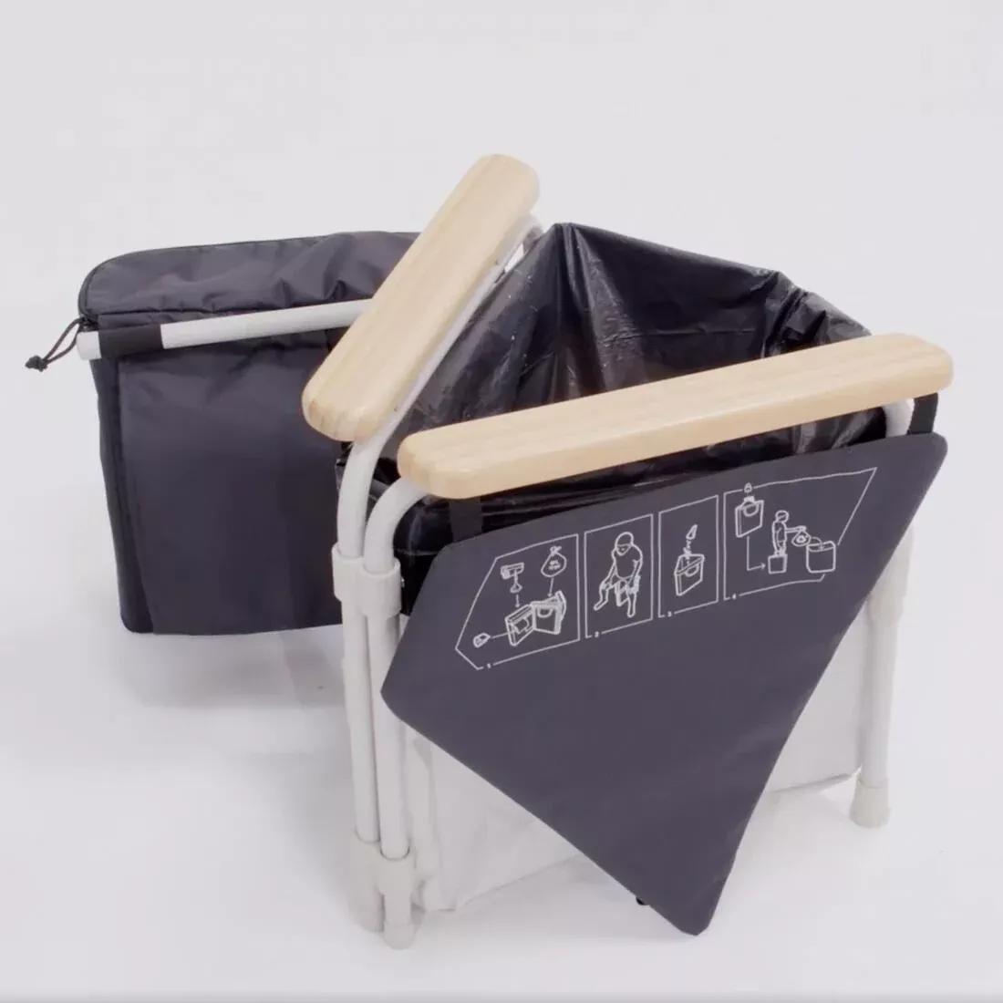 Folding Dry Toilets For Camping, Beige, No Color, large image number 3