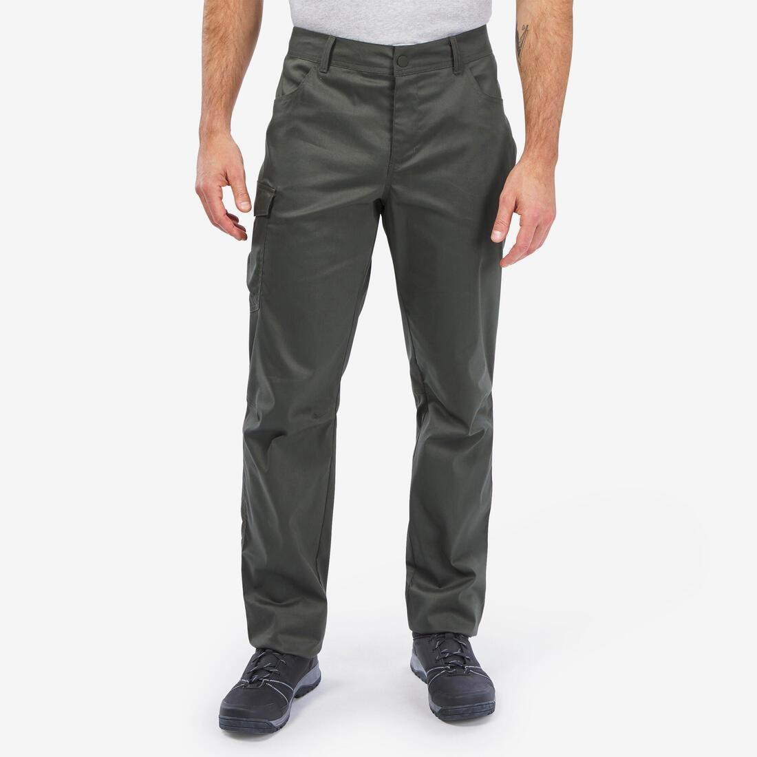 Men Hiking Trousers - Nh100, Grey, No Color, large image number 7