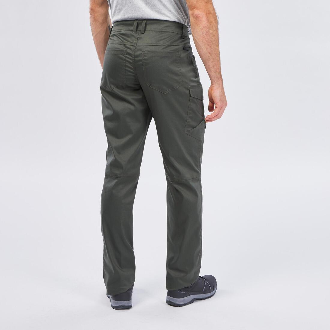 Men Hiking Trousers - Nh100, Grey, No Color, large image number 12