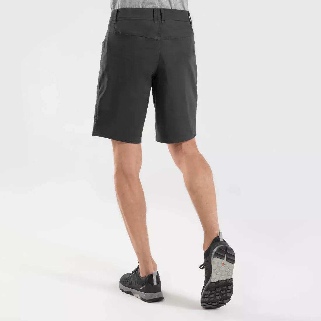 Men Hiking Shorts - Nh100, Grey, , large image number 2