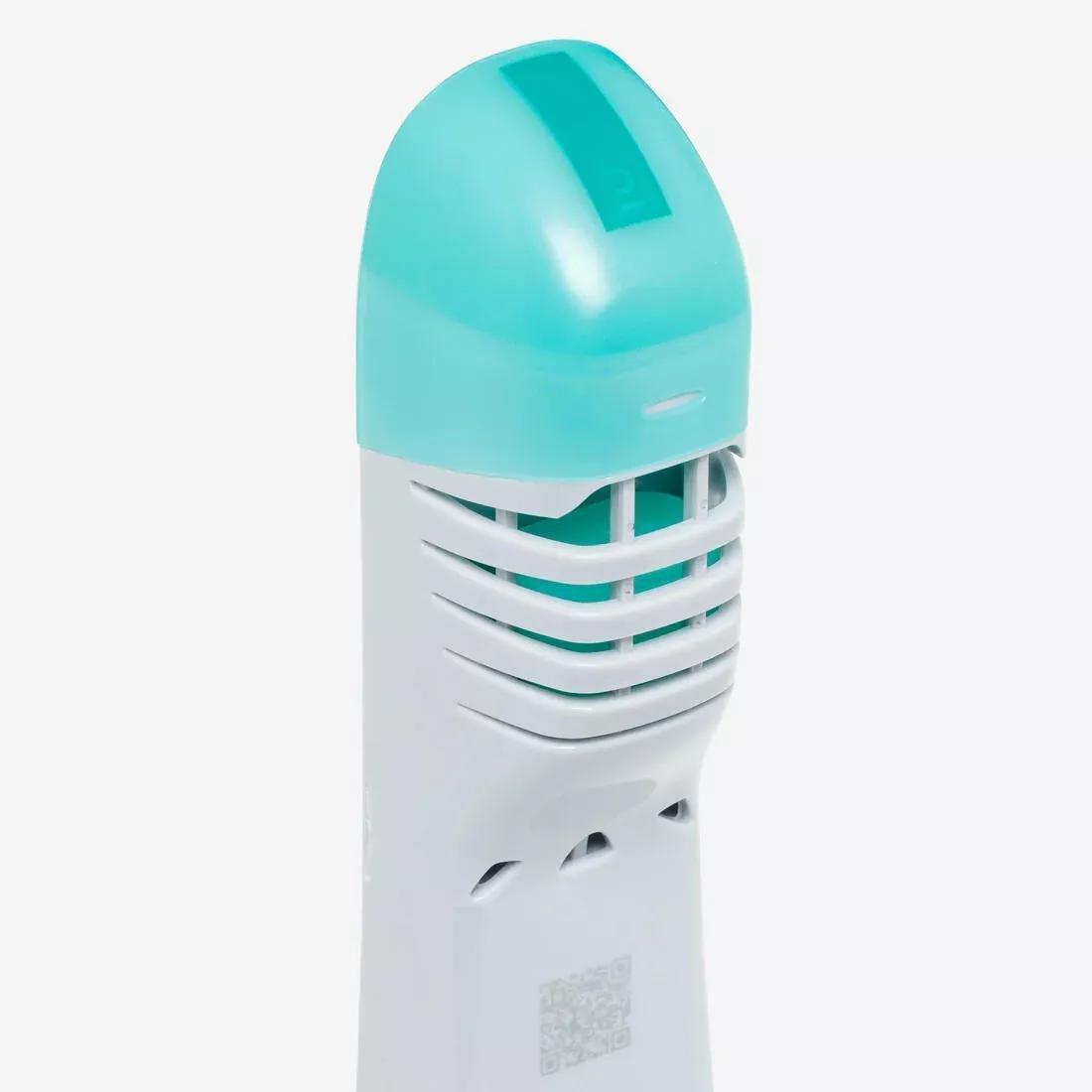 Surface Snorkelling Mask Easybreath + With Acoustic Valve > Age 10, White/Blue, No Color, large image number 7