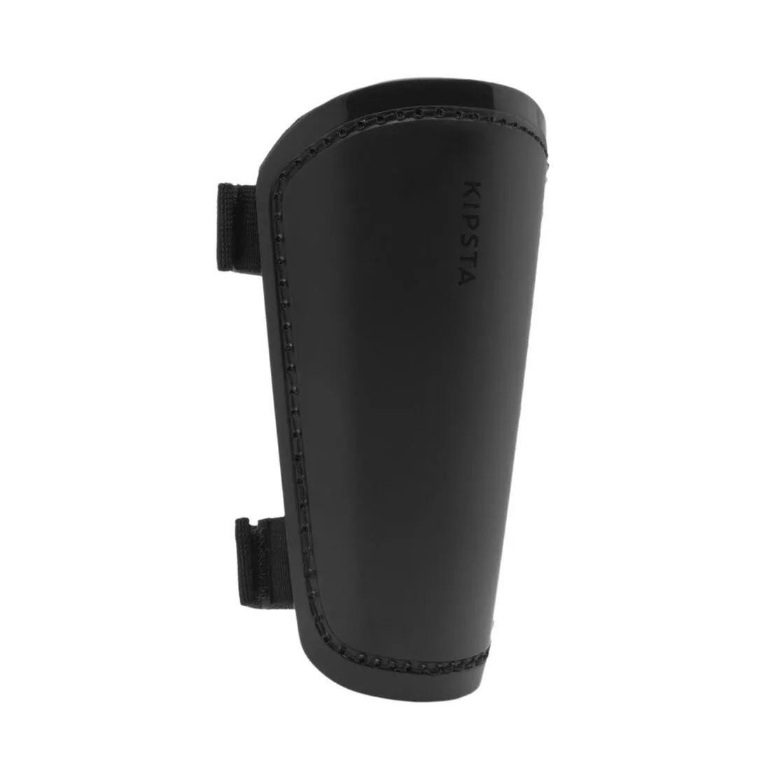 Kids Unisex Football Shin Pads - F100, Black, 5401_000, large image number 2