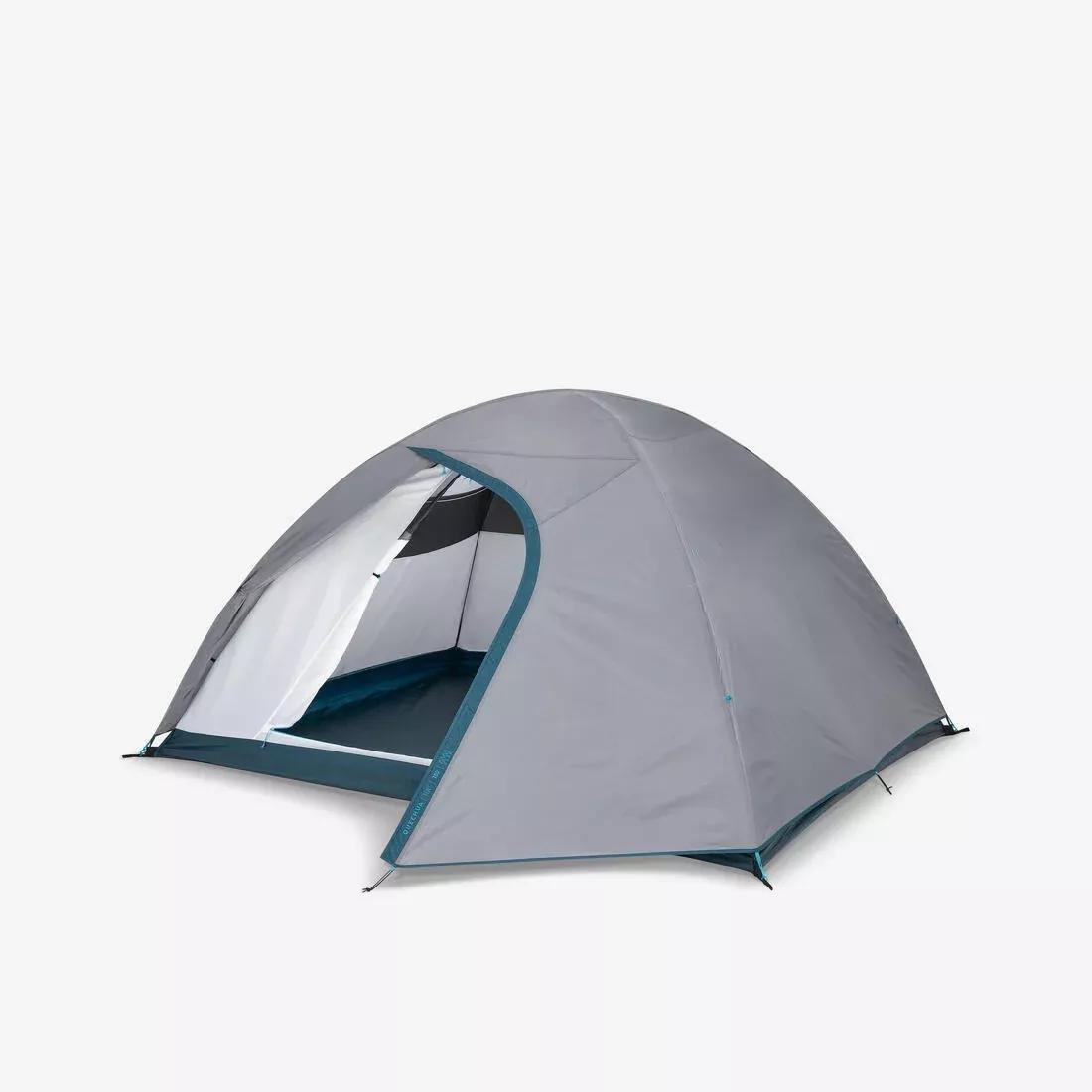 QUECHUA - 4 Man Tent - Mh100, Grey